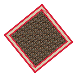 Guess, υφασμάτινο κασκόλ, κόκκινο, 90 x 90, για γυναίκες