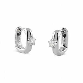 Guess Silver Orecchini con crystals Nuances JSBE04556JWRHT/U