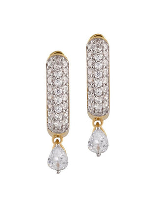 Guess Eleganti Orecchini Placcati Oro Con Cristalli Nuances Jsbe04506Jwygt/U
