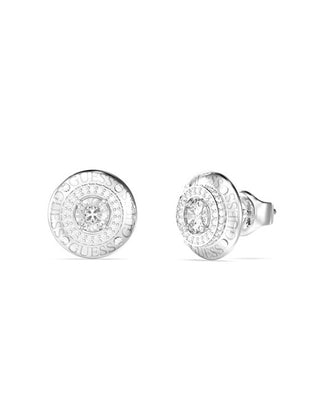 Guess Sparks glitter stud Orecchini JUBE06289JWRHT/U
