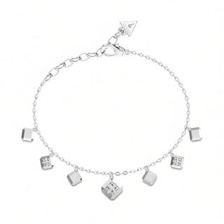 Guess Stunning steel Bracciale Ace Of Diamonds JUBB06179JWRH - Length: 18.4cm