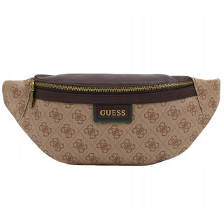 Guess, Vezzola, υφασμάτινη θήκη, ζώνη, καφέ, για γυναίκες