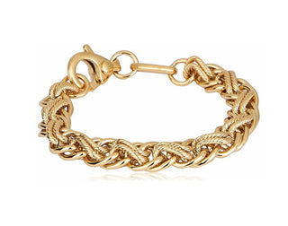Guess Distinctive gold-plated Bracciale da donna JUBS04241JWYG