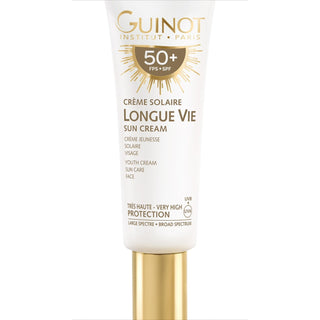 Guinot 롱비 안티에이징 페이스 선크림 SPF 50+ 50ml
