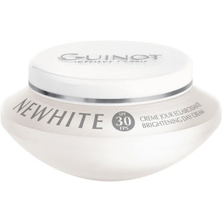 Guinot, 뉴화이트, 빛나는 국소 치료 크림, 검은 반점용, 얼굴용, 50ml