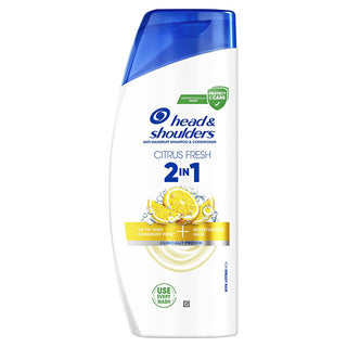 Head & Shoulders Citrus Fresh 2 In 1 Shampoo And Conditioner (Anti-Dandruff Shampoo And Conditioner) - Volume: 625 Ml 