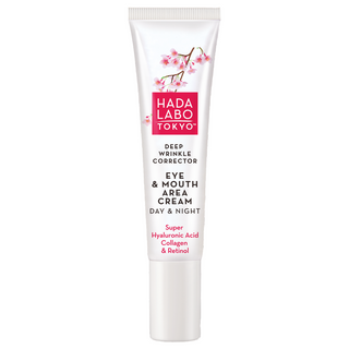 Hada Labo Tokyo Hada Labo Acido Ialuronico e Collagene Antirughe Giorno e Notte Crema Contorno Occhi 15 ml