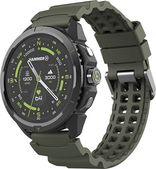 Inteligentny zegarek Hammer Watch 2 zielono-czarny