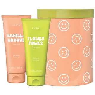 Pupa milano Happy Box Kit s vanilkovým groove a květinovou silou, dárková sada 3