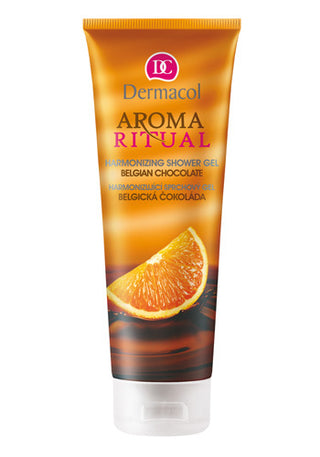 Dermacol Gel de duș armonizant cu ciocolată belgiană și portocale 250 ml