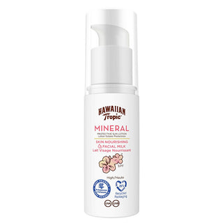 Hawaiian Tropic Latte Per Abbronzatura Mineral Skin Nourishing Spf 30 (Latte Viso) 50 Ml