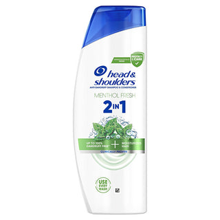 Head & Shoulders Shampoo E Balsamo 2 In 1 Menthol Fresh (Shampoo E Balsamo Antiforfora) - Volume: 330 Ml