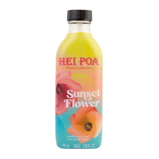 Hei Poa Monoi, nutriente, fiore del tramonto, olio per il corpo, per capelli e corpo, 100 ml
