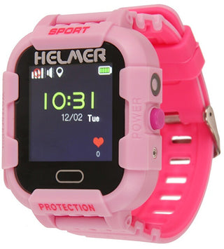 Helmer Orologio Smart Touch Con Localizzatore Gps E Fotocamera - Lk 708 Rosa