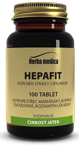 Herbamedica Hepafit 50g - limpeza do fígado 100 comprimidos
