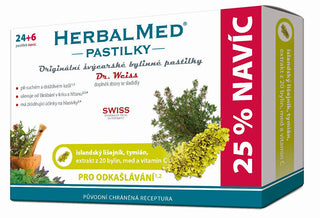 Simply you Dr. Weiss HerbalMed Cough Lozenges 24 Lozenges + 6 FREE