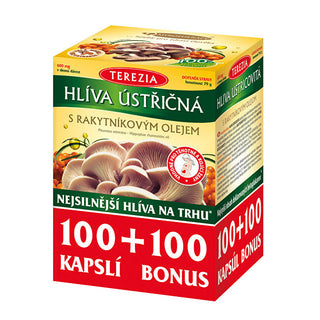 Terezia company Oyster 100% capsule di olio di olivello spinoso 100 capsule + 100 ZD ARMA