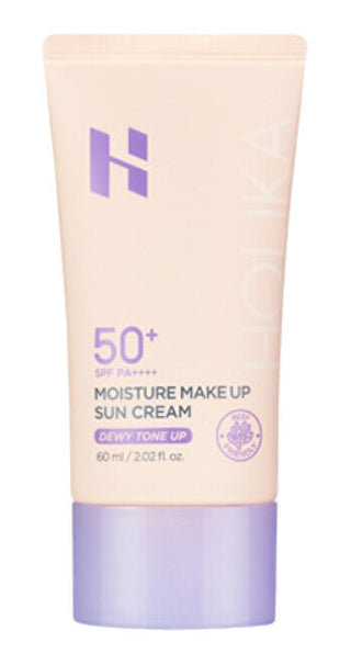 Holika Holika Crema Solare Colorata E Idratante Moisture Make Up Sun Cream (Dewy Tone Up) 60 Ml