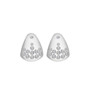 Hot Diamonds Orecchini In Argento Di Design Con Diamanti E Topazi Spritz De835
