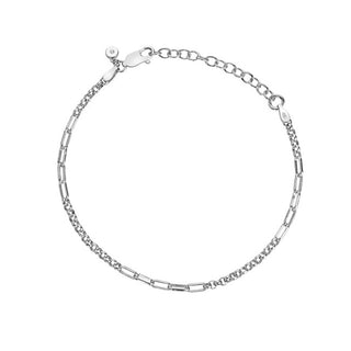 Hot Diamonds Elegante Linked Silver Bracelet Dl702 