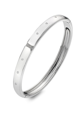 Hot Diamonds Elegante Bracciale In Argento Con Diamanti E Topazi Molto Amato Dc178