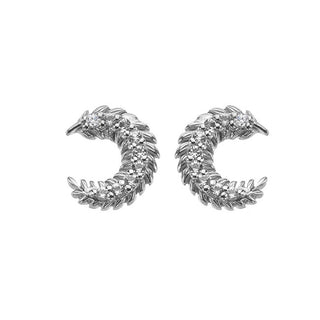Hot Diamonds Delicati Orecchini In Argento Con Diamanti E Topazi Selene De866