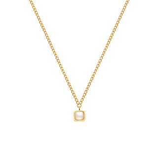 Hot Diamonds Collana Placcata In Oro Con Perle E Diamanti Dn198