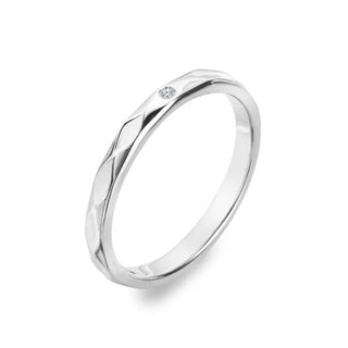 Hot diamonds Delicate silver Anello con diamond Harlequin DR321 - Circonferenza: 54 mm