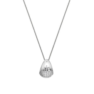 Hot Diamonds Collana Di Lusso In Argento Con Diamanti E Topazi Spritz Dp1082