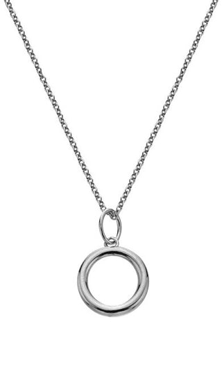 Hot Diamonds Collana Minimalista In Argento Silver Whisper Swp011 (Catena, Pendente)