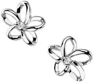 Hot Diamonds Pendientes Paradise Open Petal Stud De248 
