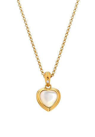 Hot Diamonds Jac Jossa Soul Dp1000 Delicata Collana Di Diamanti E Perle (Catena, Pendente)
