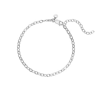 Hot Diamonds Delicato Bracciale In Argento Con Diamante Linked Dl701
