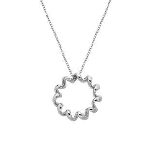 Hot diamonds Original silver Collana con diamond Twist DP1096