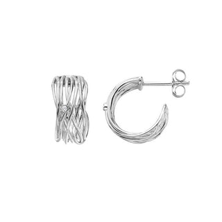Hot diamonds Charming silver Orecchini String DE895
