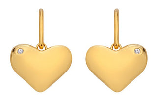 Hot Diamonds Jac Jossa Soul De782 Orecchini Pendenti Con Diamanti Autentici Placcati In Oro