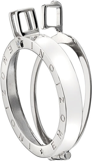 Hot Diamonds Emozioni Coin Pendant Keeper Dp445-450 - Diameter: 2.5 Cm