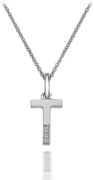 Hot Diamonds Collana Hot Diamonds Micro T Classic Dp420 (Catena, Pendente)