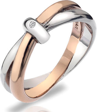 Hot Diamonds Anello Eternity Interlocking Dr112 - Circuito: 56 Mm