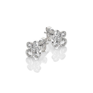 Hot diamonds Charming silver Orecchini con diamond e topaz Tender DE836
