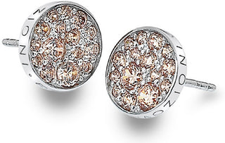 Hot Diamonds Silver Earrings Hot Diamonds Emozioni Scintilla Champagne De454