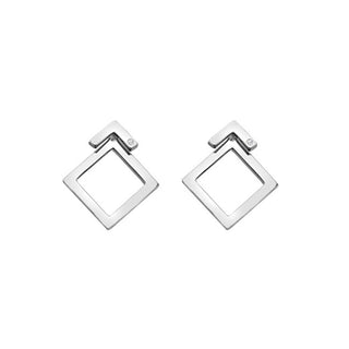 Hot diamonds Silver Orecchini con diamonds Paired DE887