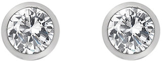 Hot Diamonds Orecchini In Argento Con Topazio E Diamante Autentico Willow De584
