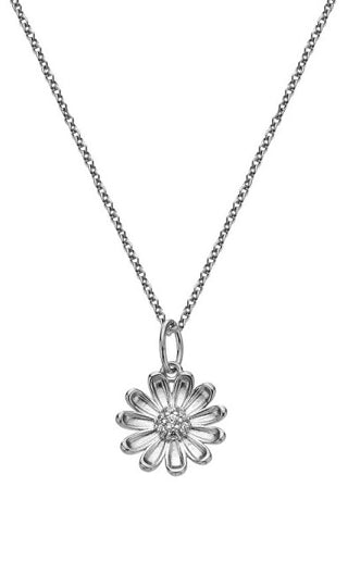 Hot Diamonds Collana In Argento Con Zirconi Proud Of You Silver Whisper Swp009 (Catena, Pendente)