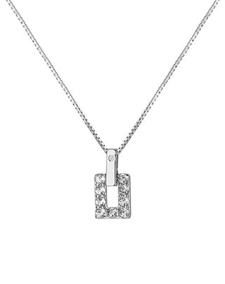 Hot diamonds Silver Collana con diamond e topaz Echo DP898