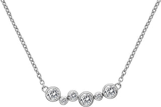 Hot diamonds Silver Collana con diamond Tender DN147