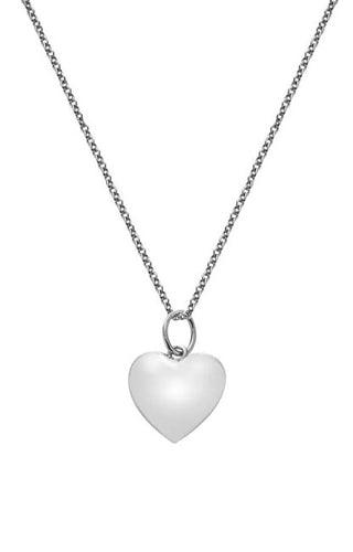 Hot diamonds Silver Collana con heart Silver Whisper SWP001 (chain, Ciondolo)