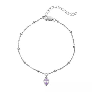 Hot Diamonds Bracciale In Argento Per Donne Nate A Giugno Silver Whisper Swb030