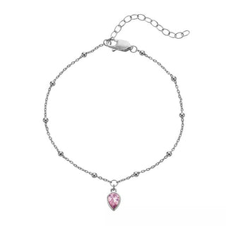 Hot Diamonds Bracciale In Argento Per Donne Nate A Ottobre Silver Whisper Swb034