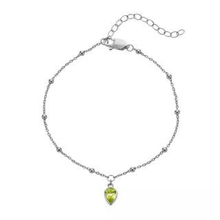 Hot Diamonds Bracciale In Argento Per Donne Nate Ad Agosto Silver Whisper Swb032
